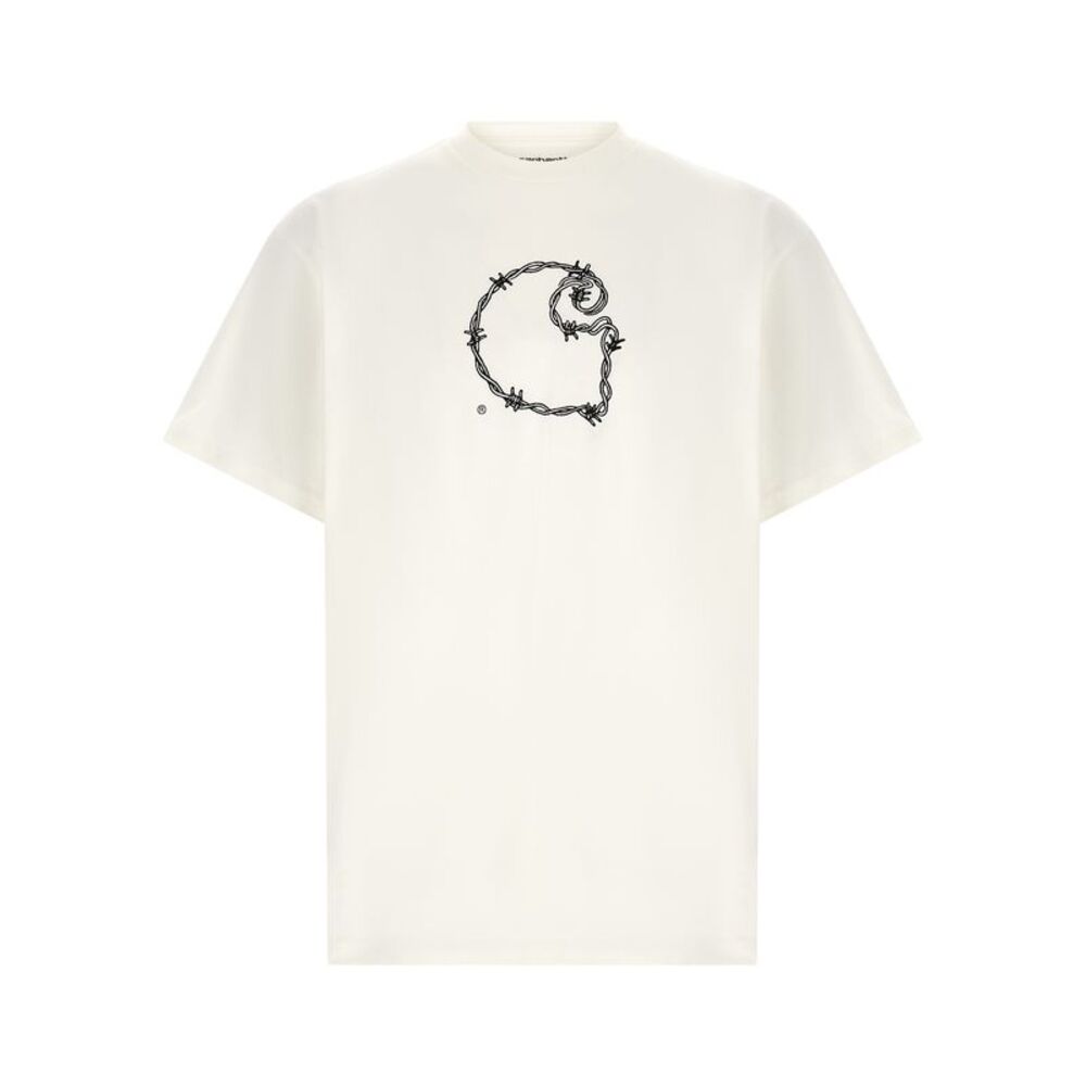 Carhartt Wip White Organic Cotton Men's T-Shirt